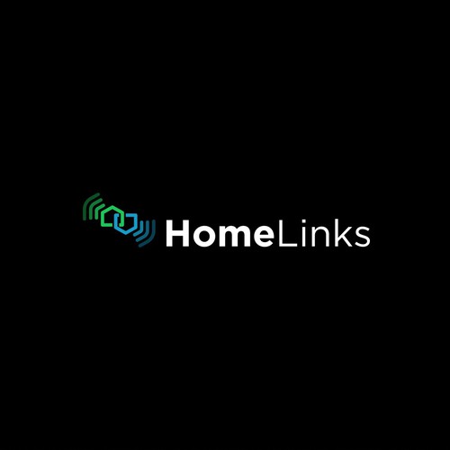 Modern and sophisticated logo for HomeLinks