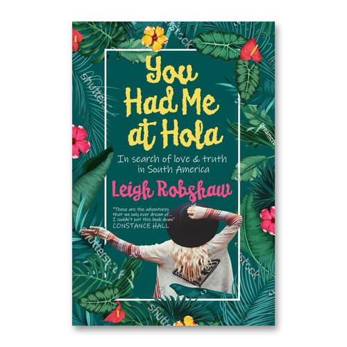 Cool Adventure Book Cover Design