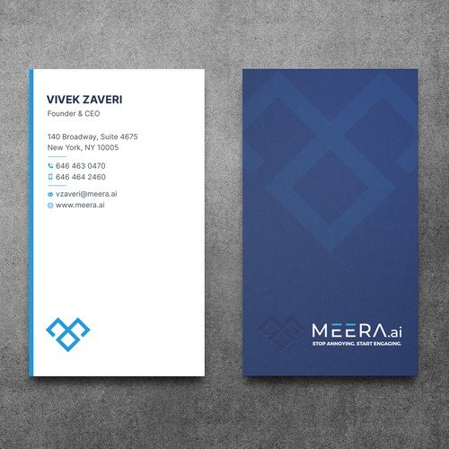 Meera Ai - Business Cards