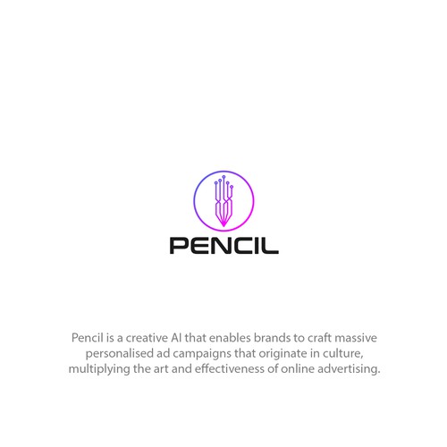 a pencil incorporated with a tech element for Pencil