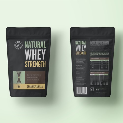 Natural protein packaging