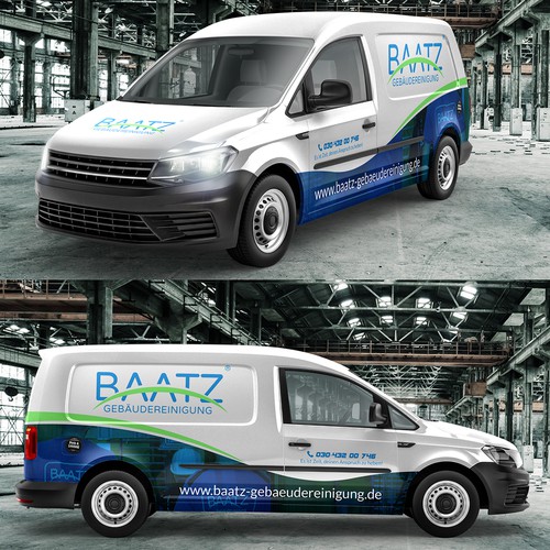 Clean and modern wrap design for BAATZ Company