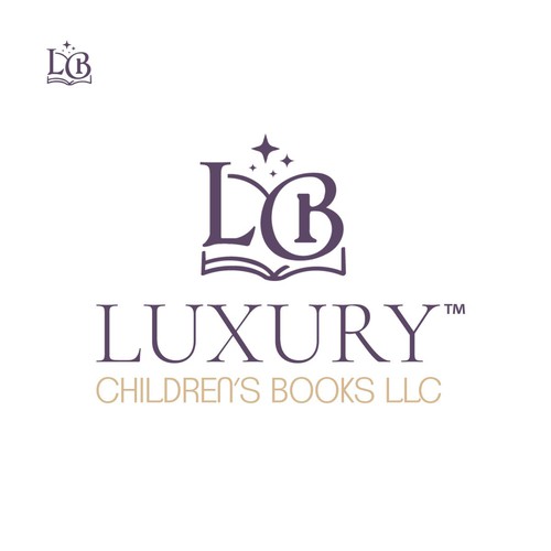 LB Luxury | Elegant Logo Design for Children’s Book Brand