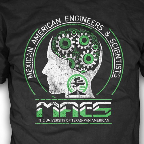 Tshirt design for an engineering/science club!