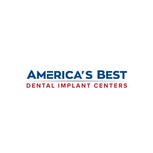 America's Best Dental Implant Centers logo design