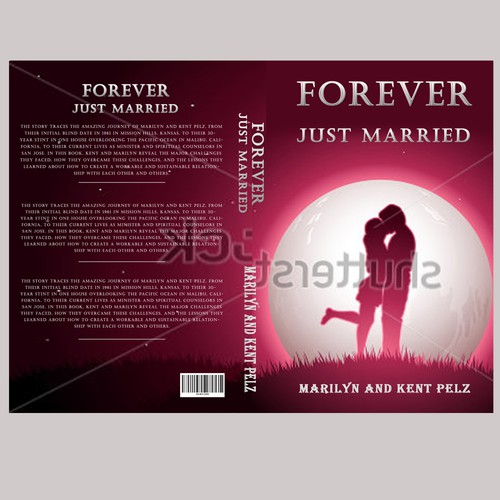 Create cover design for "Forever Just Married" book