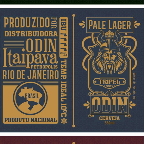 Odin Beer Label