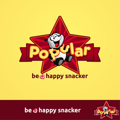 Put U hands on a new LOGO of POPULAR Food and Beverage Company