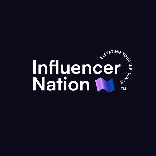 Influencer Nation Logo Concept