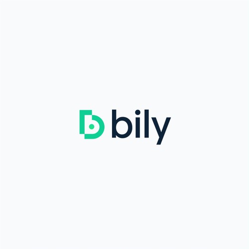 Design a modern, minimalist logo for Bily, an innovative e-invoicing & fintech platform
