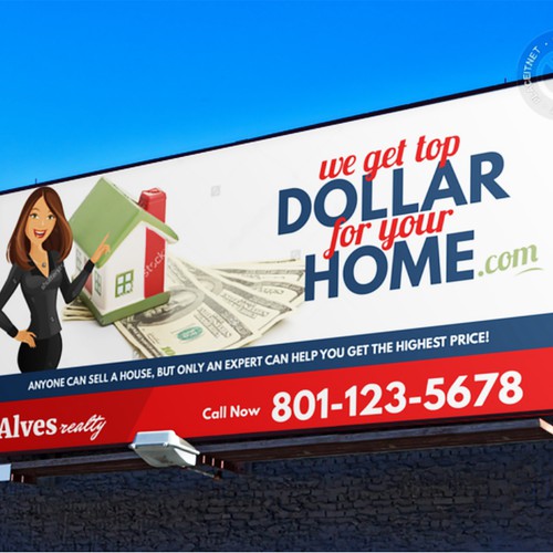 Real Estate Billboard Design