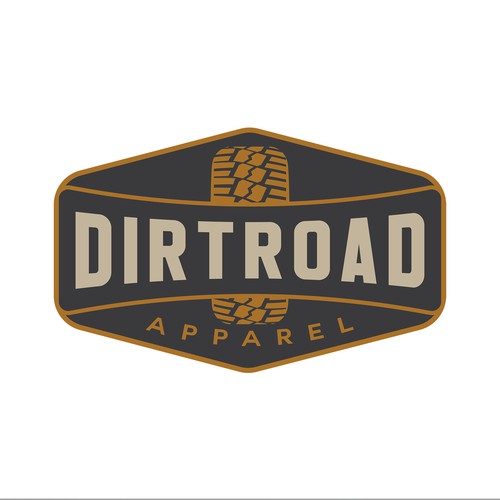 Bold badge design for Dirtroad Apparel