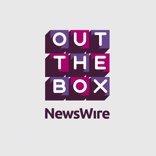 Contemporary logo for an entertainment news company