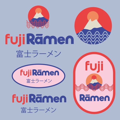 Logo suite for a Japanese Restaurant