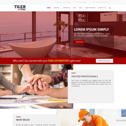 website template