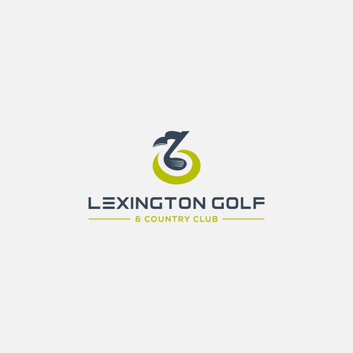 Lexington Golf & Country Club Logo | Sports logo | Golf Flag | Golf Branding