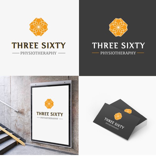 THREE SIXTY Physiotheraphy Logotype
