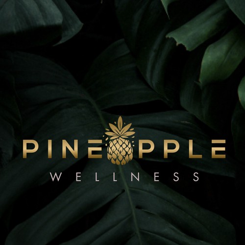 logo design for Pineapple wellness.