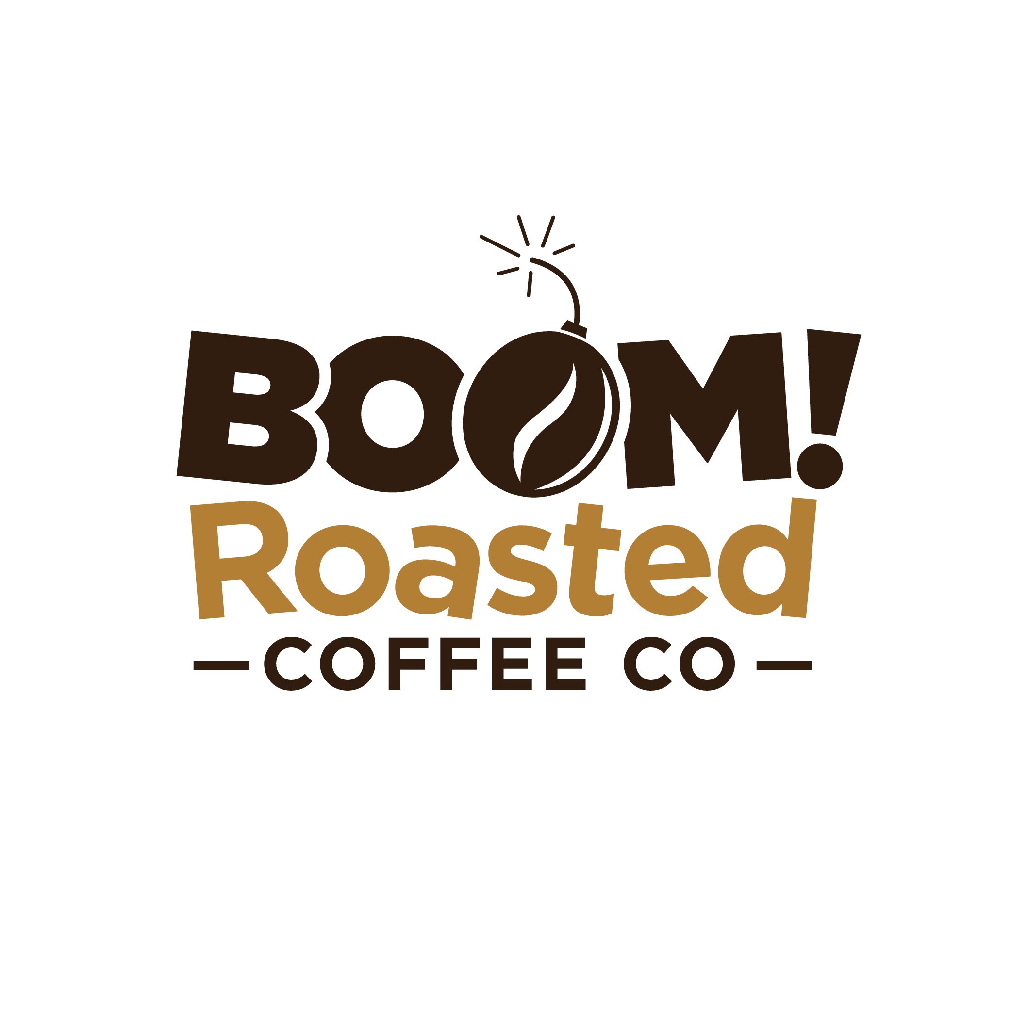 Playful and fun Coffee Roaster Logo