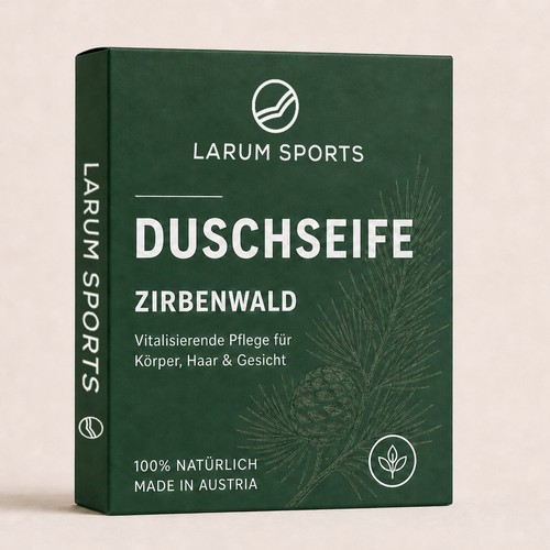 Premium Natural Soap Carton Packaging Redesign