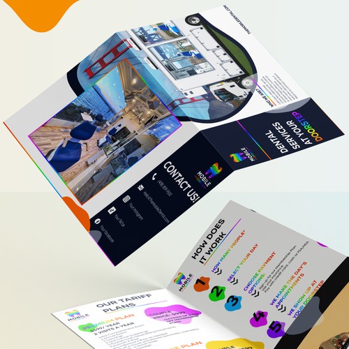 Brochure for mobile dental