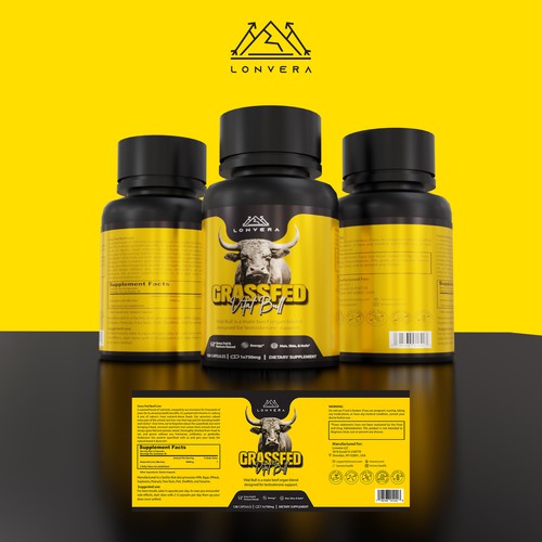 Grassfed vital bull blue version