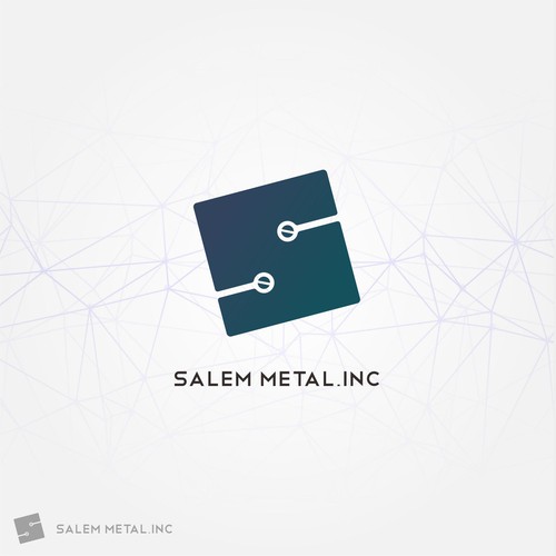 Salem Metal.inc concept logo