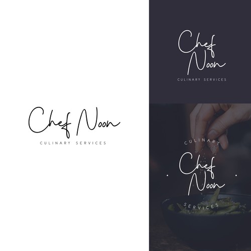 Logo concept for culinary services