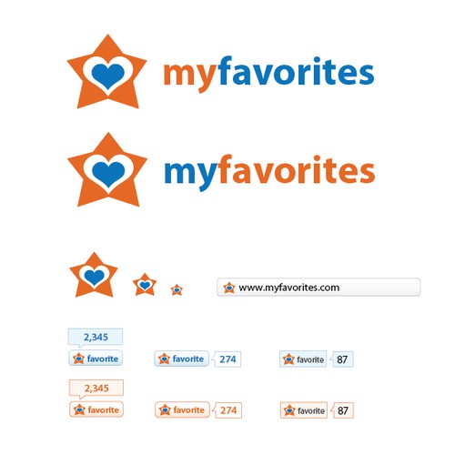 Logo and fav-button concept