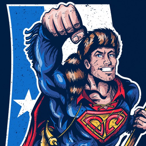 Design Davy Crockett as Superman!