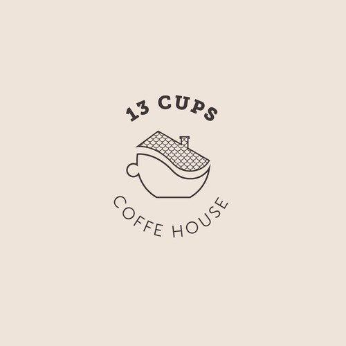 Logo concept for coffe house
