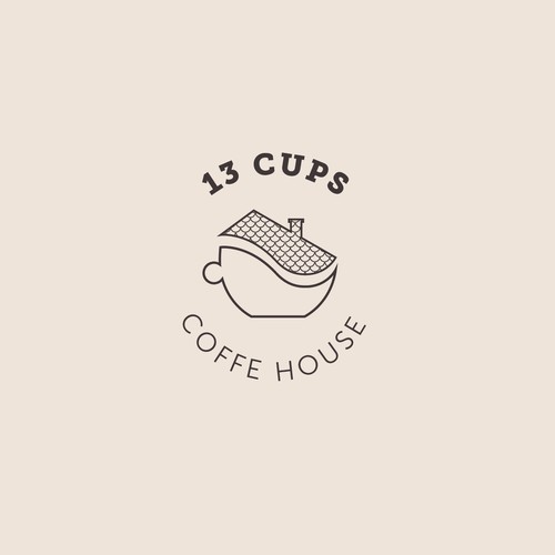 Logo concept for coffe house