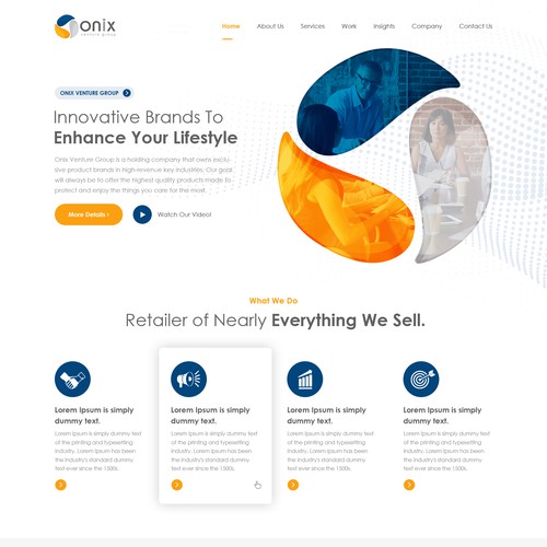 Onix group website