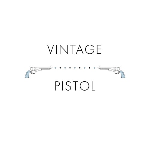 Vintage Pistol Logo