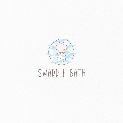 Swaddle Bath | logo concept