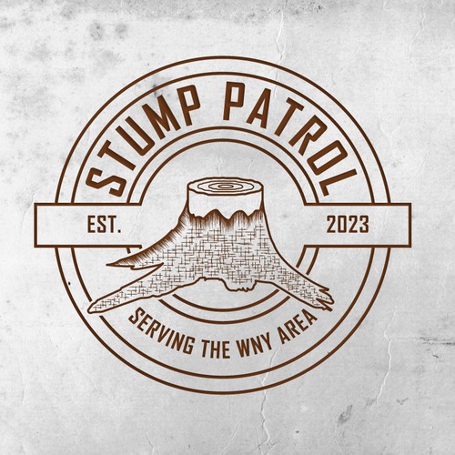 Logo Design for STUMP PATROL Brand