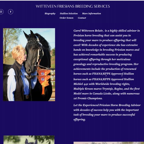 WITTEVEEN FRIESIANS BREEDING SERVICES