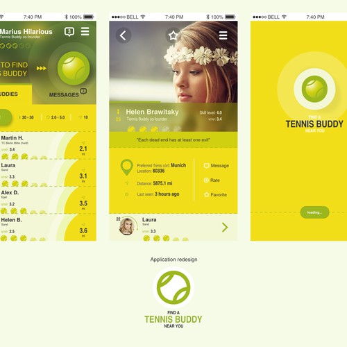 Tennis Buddy App