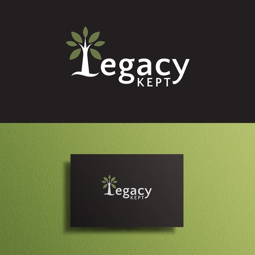 Logo design for "Legacy Kept"