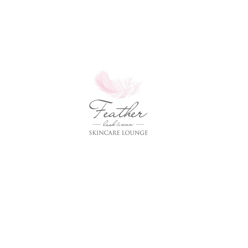 Create elegante/vintage spa logo with possible white fluffy feather