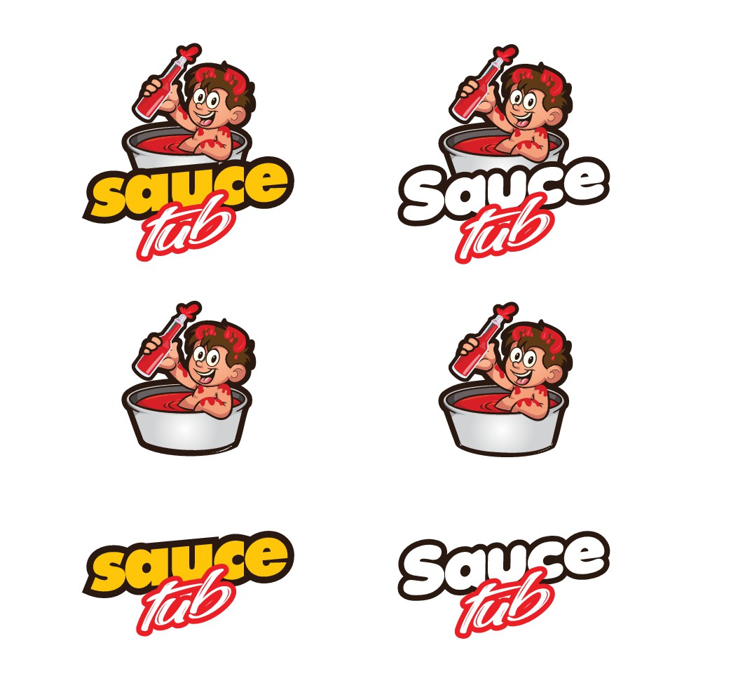 Fun/modern logo for a (hot) sauce retailer