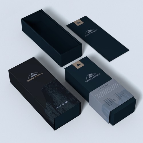 Premium EDC Knife Packaging Design