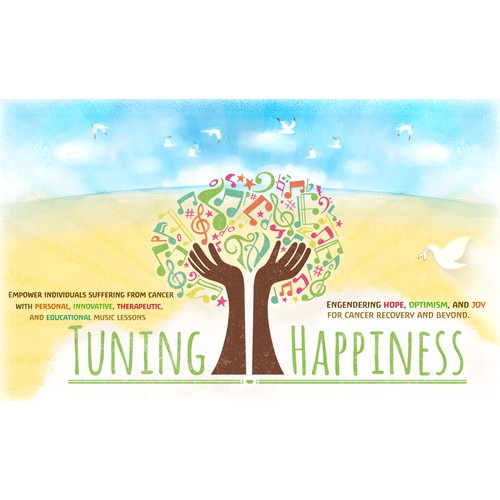 Create a sick banner for the Tuning Happiness