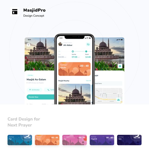 MasjidPro Redesign Entry