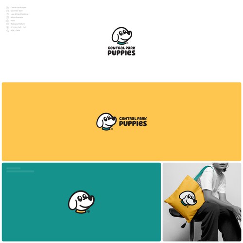Central Park Puppies | Contest Logo Presentation.