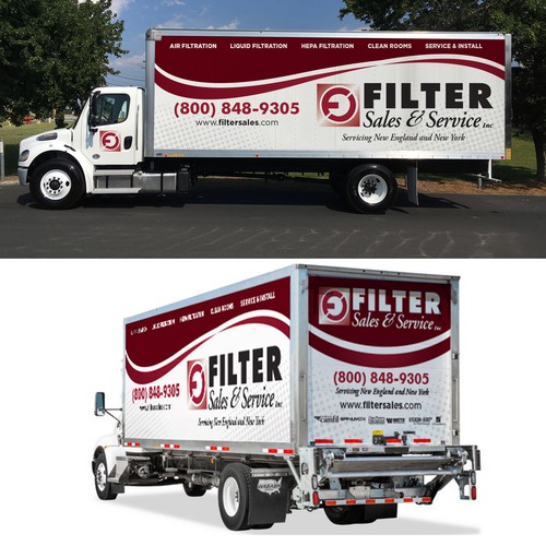 trailer wrap for FILTER sales & service Inc.