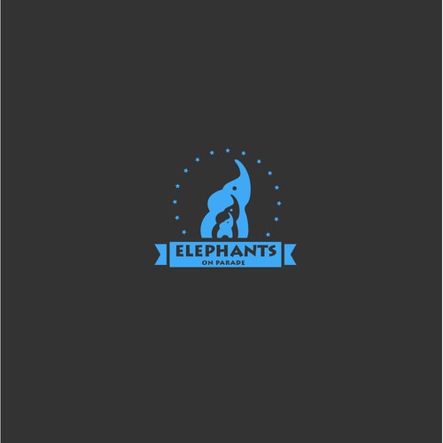 Logo concept for Elephants on parade