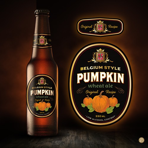 Beer label design