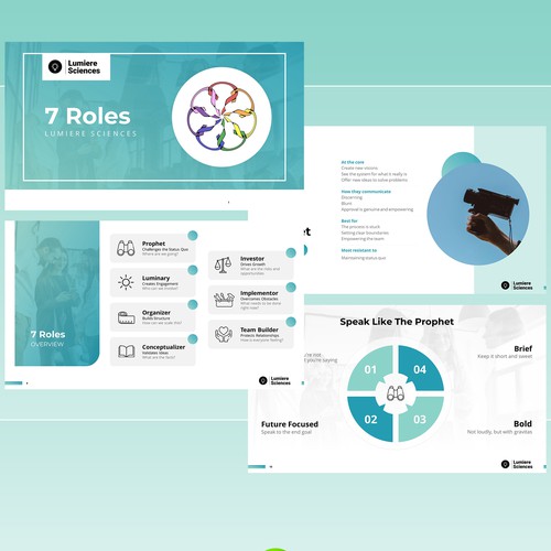 Pop Powerpoint design Template