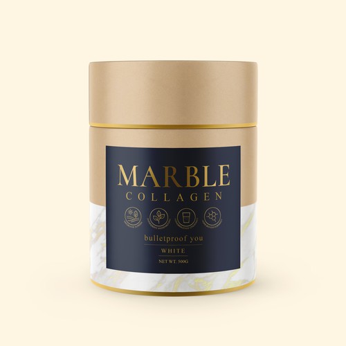Marble Collagen Packaging
